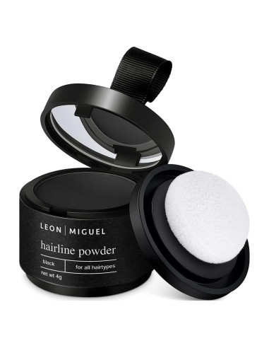Polvo para Línea de Cabello Leon Miguel - 4g Negro - Unisex