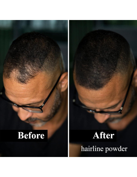 Polvo para Línea de Cabello Leon Miguel - 4g Negro - Unisex