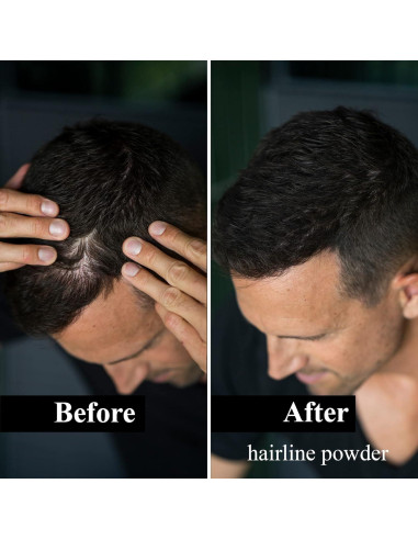 Polvo para Línea de Cabello Leon Miguel - 4g Negro - Unisex