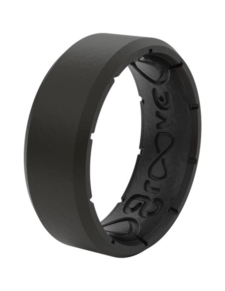 Anillo de Silicona Groove Life Edge Negro 11 - Transpirable y Cómodo