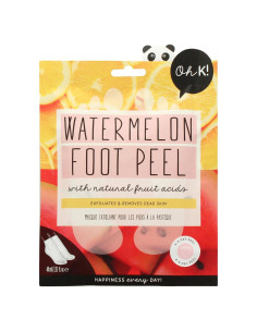 Mascarilla Exfoliante para Pies Oh K! Sandía - 1 Par