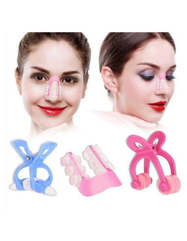 Juego de Modelador de Nariz Pongnas - 3 Piezas Silicona Suave