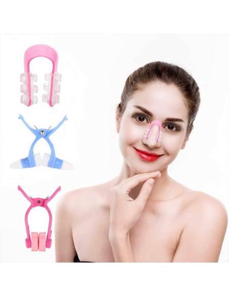 Juego de Modelador de Nariz Pongnas - 3 Piezas Silicona Suave
