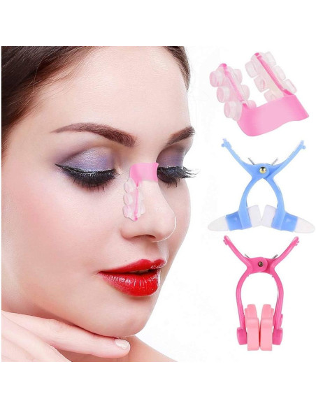 Juego de Modelador de Nariz Pongnas - 3 Piezas Silicona Suave