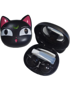 Estuche para Lentes de Contacto Duehut 2 Piezas Portátil 2