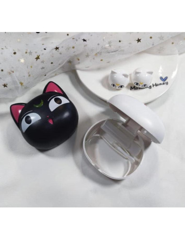 Estuche para Lentes de Contacto Duehut 2 Piezas Portátil