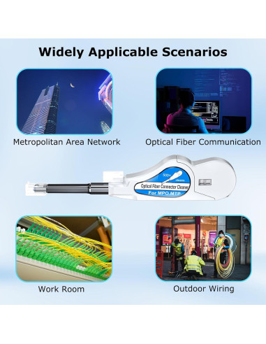 Limpiador de Fibra Óptica MPO/MTP Xunsomten - 500+ Limpiezas