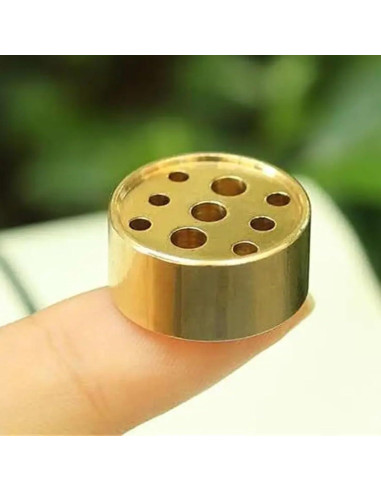 Soporte de Incienso de Latón SIXDAWANJIA con 9 Agujeros