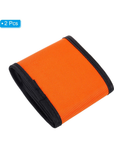 Funda para Filtros de Lente PATIKIL 4 Bolsillos 58mm Naranja