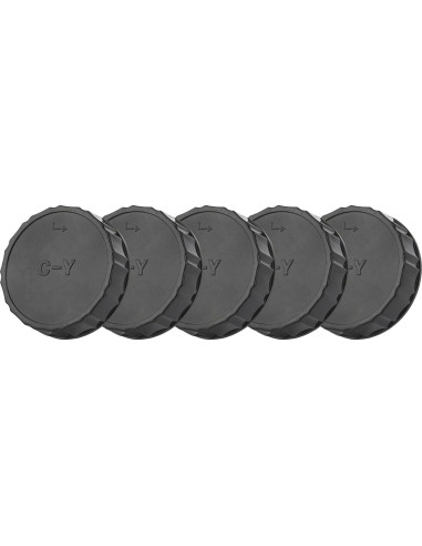 Tapa Trasera de Lente KIMISS para Montura Contax CY - Juego de 5