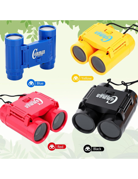 Set de Binoculares y Lupa con Brújula Foilswirl - 12 Piezas