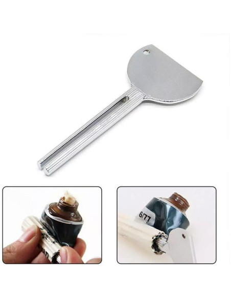 Paquete de 2 exprimidores de tubo Yopolaz de acero inoxidable