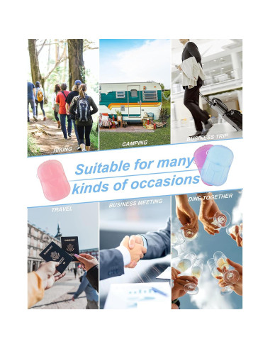 Hojas de Jabón de Papel DF DUALFERV para Manos - 400 Hojas