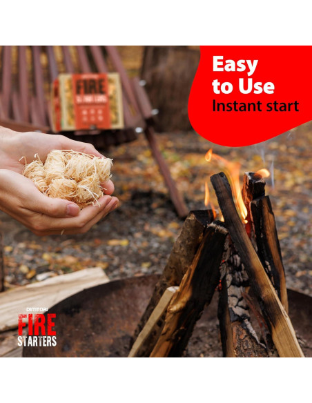 Encendedores Naturales DIMTORI 70 Piezas para Parrilla y BBQ