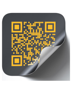 Etiqueta de Código QR Personalizada AnewDecals - Alta Resolución