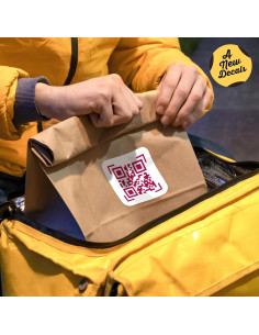 Etiqueta de Código QR Personalizada AnewDecals - Alta Resolución 2