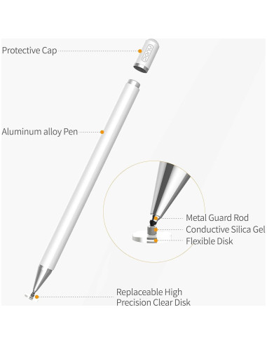 Lápiz Stylus PONY 1010 Capacitivo Universal para iPad y Android