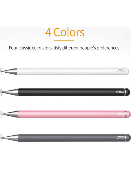 Lápiz Stylus PONY 1010 Capacitivo Universal para iPad y Android