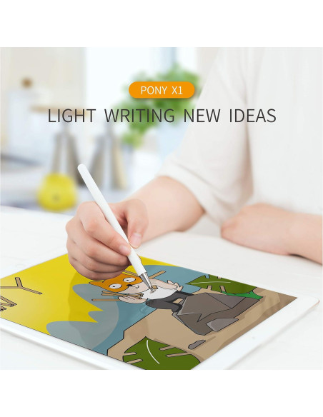 Lápiz Stylus PONY 1010 Capacitivo Universal para iPad y Android