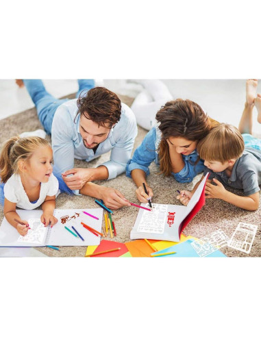 36 Plantillas de Diario Reutilizables CH HAICHENG 10x18 cm