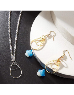 Aros Abiertos PH PandaHall 300pcs 3 Tamaños Oro Plata 2