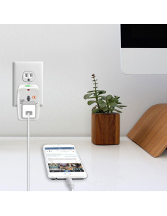 Adaptador de corriente universal Cellet CNUNM FA para viajes 2