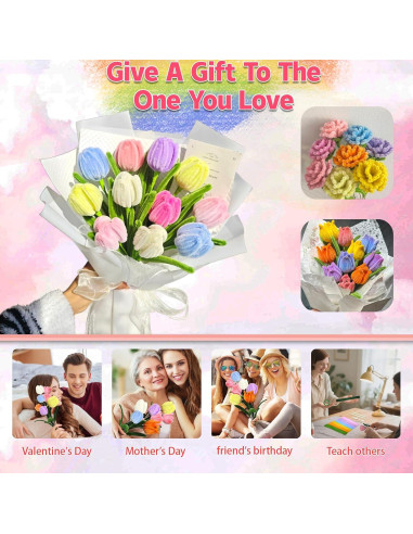 Kit de Limpiapipas Coloreados 400 pcs Chinystyle Manualidades