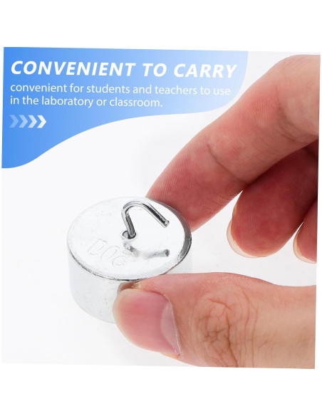 Juego de Pesas Metálicas Ranuradas OSOLADY 6cm 0.58kg