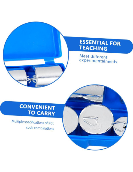 Juego de Pesas Metálicas Ranuradas OSOLADY 6cm 0.58kg