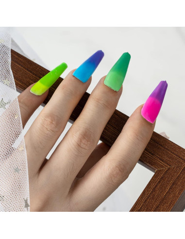 Polvo Termocromático 5 Colores 3g - Polímeros Resina