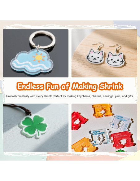 Kit de Hojas de Plástico Encogible EEEKit 281PCS DIY