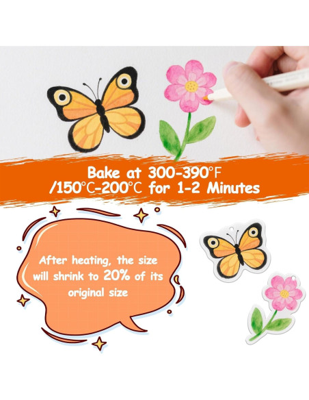 Kit de Hojas de Plástico Encogible EEEKit 281PCS DIY