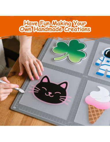 Kit de Hojas de Plástico Encogible EEEKit 281PCS DIY