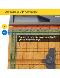 Cortadora de Papel Guillotina LOTHANEK 30.48 cm 32 Hojas 2