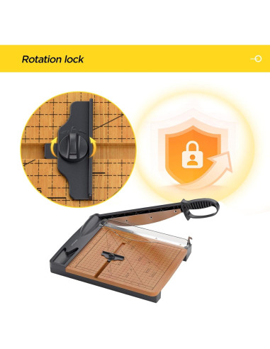 Cortadora de Papel Guillotina LOTHANEK 30.48 cm 32 Hojas