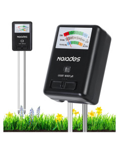 Medidor de humedad, luz y pH Naiades P407 para plantas