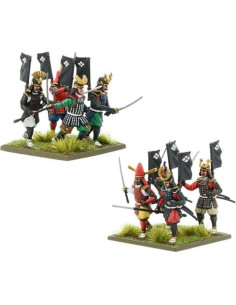 Miniaturas Samurai Warlord Games 28mm - 20 Figuras Plástico 2