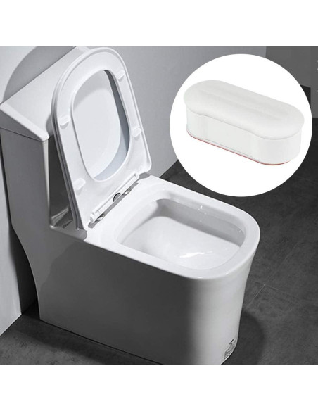 Kit de 16 Amortiguadores para Asiento de Inodoro Topbuti Blanco