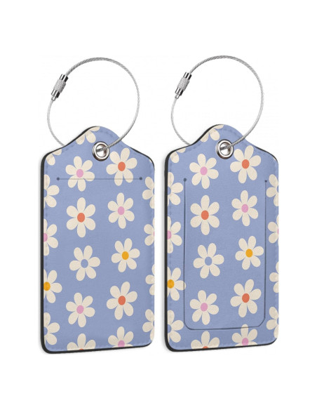 Set de 2 Etiquetas de Equipaje TXIANT - Cuero Psicodélico Set de 2 Etiquetas de Equipaje TXIANT - Cuero Psicodélico