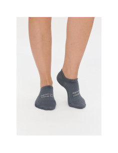 Calcetines No Show Antideslizantes Bam&bü - Paquete de 4 pares - Gris 2