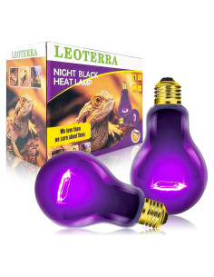 Bombilla de Calor Nocturna Leoterra 75W para Reptiles