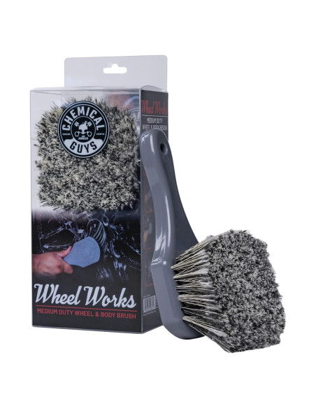 Cepillo de Ruedas y Carrocería Chemical Guys ACCG09 - Cerdas Suaves