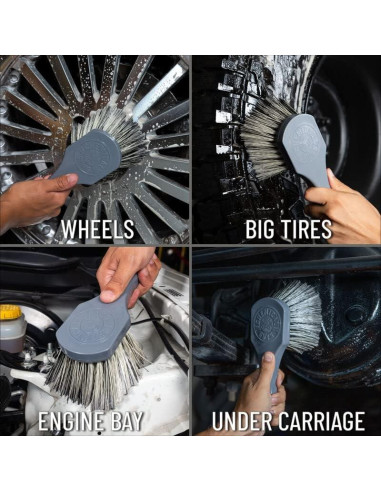 Cepillo de Ruedas y Carrocería Chemical Guys ACCG09 - Cerdas Suaves