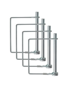 Pasador de Acoplador de Remolque YOLMOOAT 6.3mm x 80mm