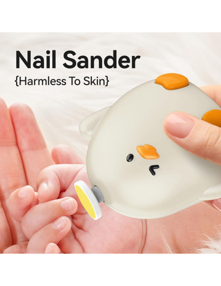 Lima de Uñas Eléctrica GEREFET para Bebés y Adultos - Kit Completo