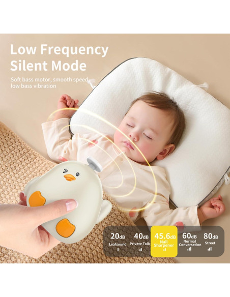 Lima de Uñas Eléctrica GEREFET para Bebés y Adultos - Kit Completo