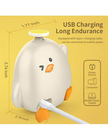 Lima de Uñas Eléctrica GEREFET para Bebés y Adultos - Kit Completo