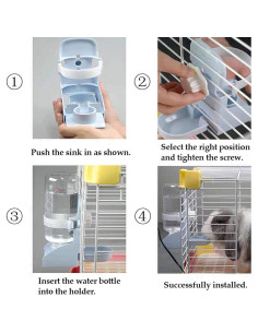 Dispensador de Agua Automático Kathson 500ml para Mascotas 2