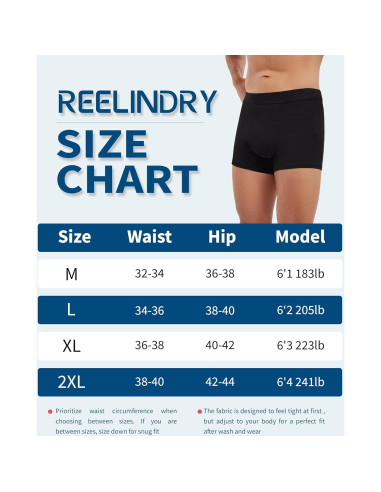 Ropa Interior Absorbente para Incontinencia Masculina XL - Reelindry