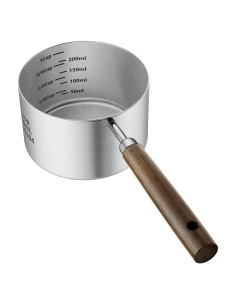 Cuchara Medidora de Acero Inoxidable 304 para Mascotas 1 Taza